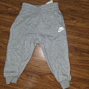 Nike Kids Heather Gray Sweatpants